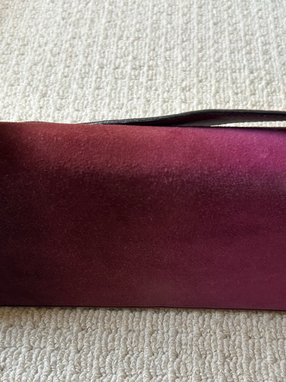 Ferragamo Plum ombrè suede shoulder bag-Vintage '90's - Picture 5 of 7